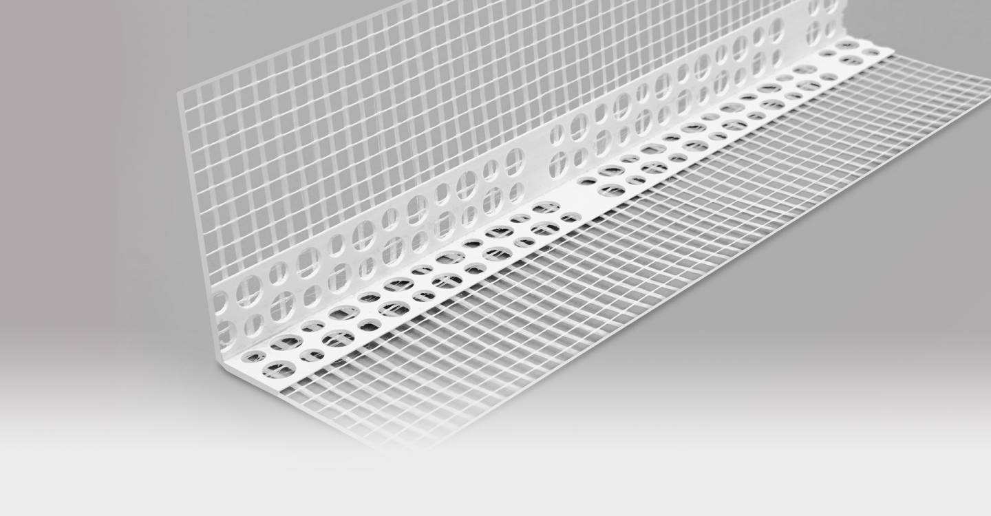 proedge noseless mesh angle bead header